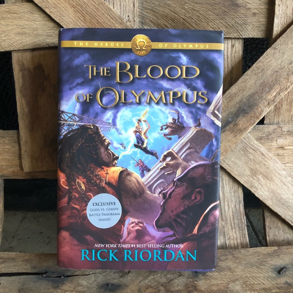 The Blood of Olympus by Rick Riodan The heroes of Olympus
